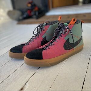 Nike SB Zoom Blazer PRM Acclimate Jade Smoke Black